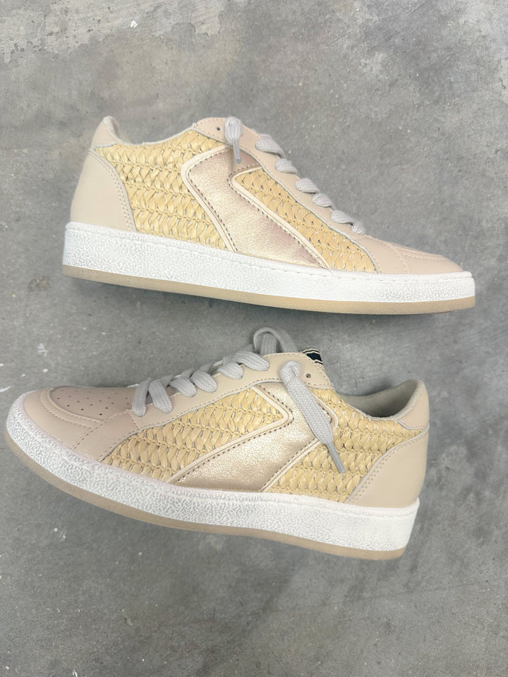 SALMA SNEAKER - RAFFIA