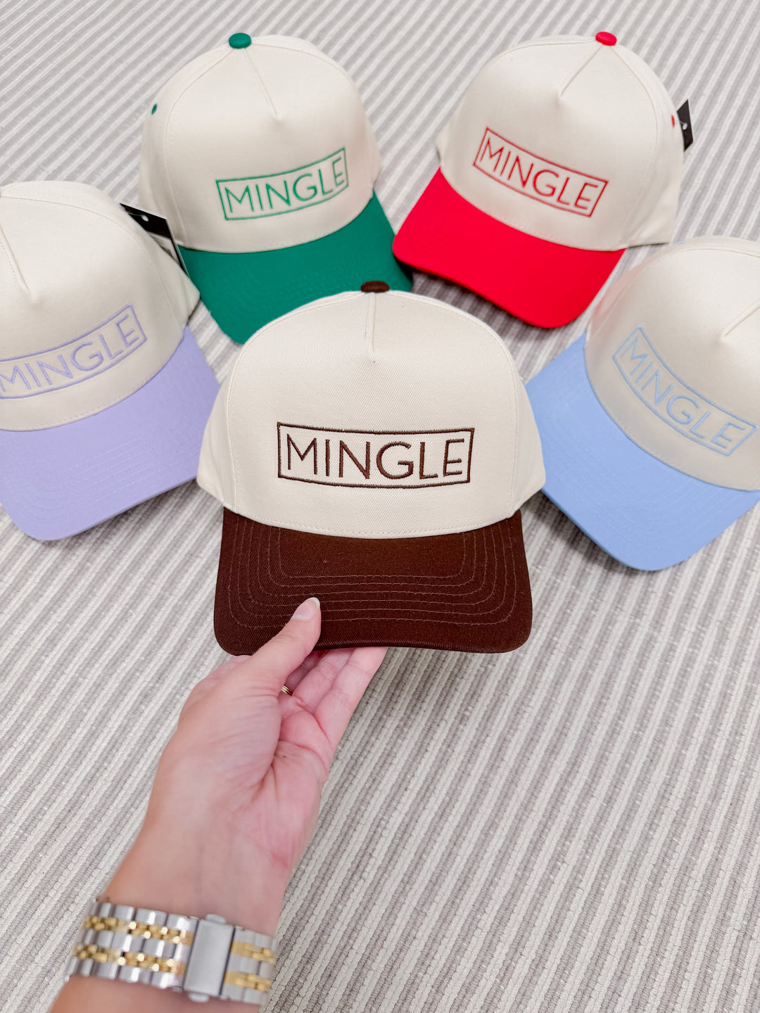 MINGLE BRANDED TRUCKER HAT