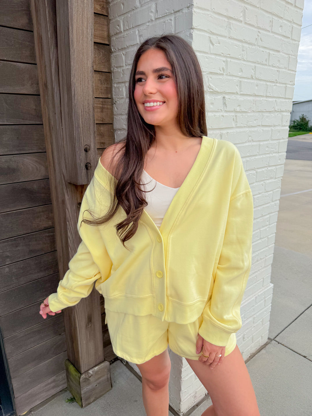 STAY A WHILE MATCHING SET CARDIGAN