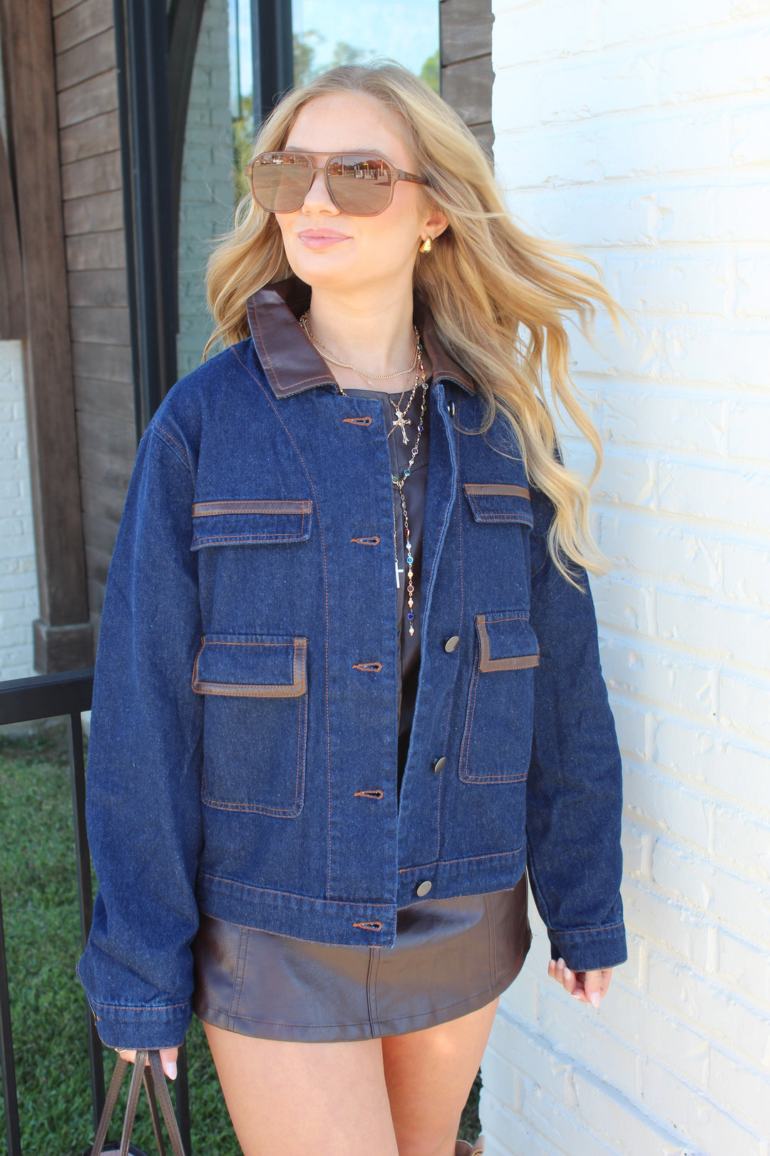 THE MIXED MEDIA DENIM JACKET