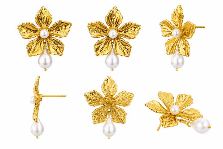 JACIE FLOWER EARRING