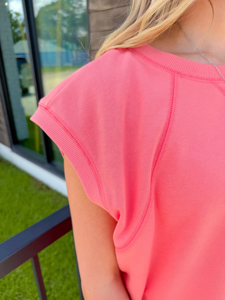 POPPY MATCHING SET MUSCLE TANK