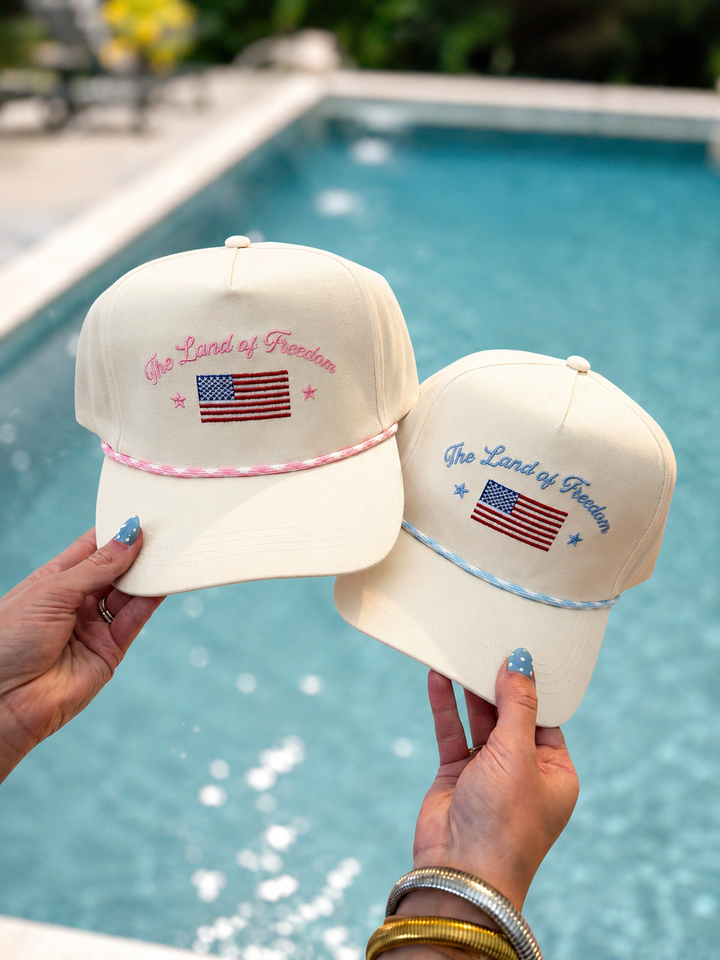 LAND OF FREEDOM TRUCKER HAT