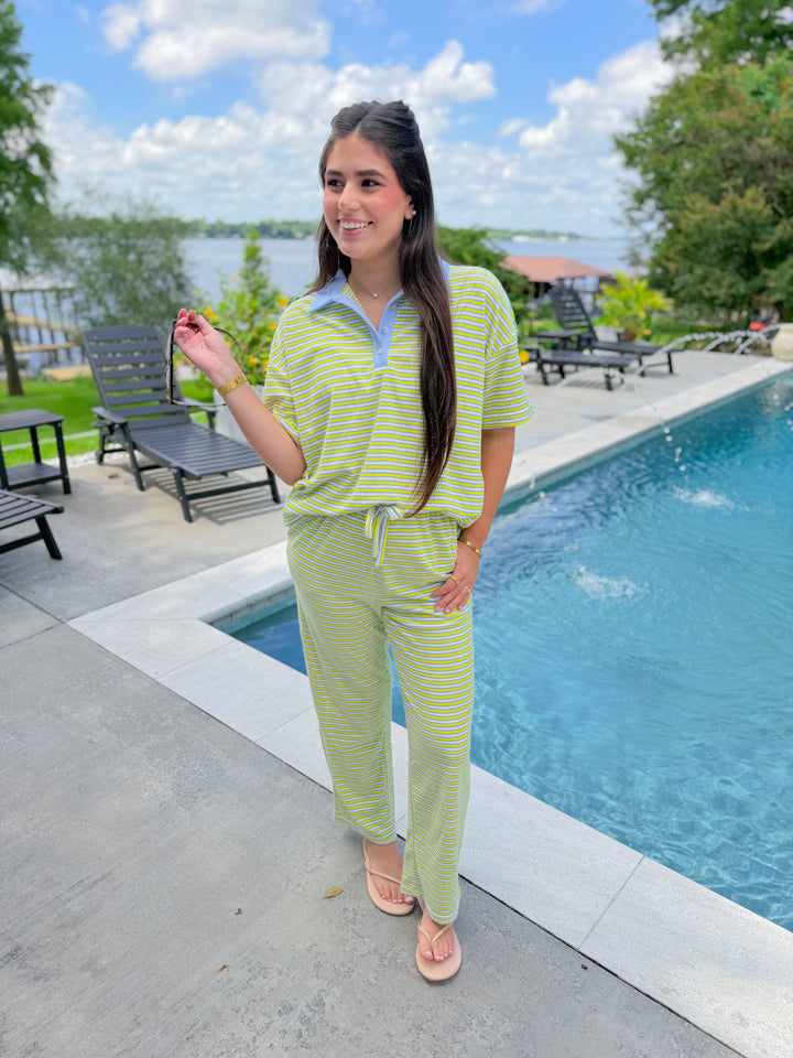 THE REFINED TERRY SET PANT