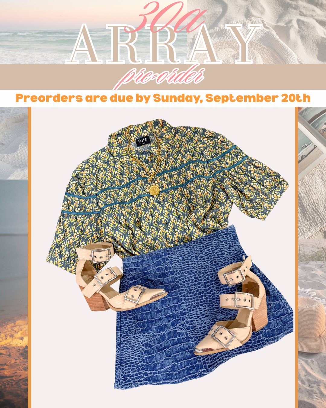 PRE-ORDER: TEAL GREEN MULTI FLORAL TOP