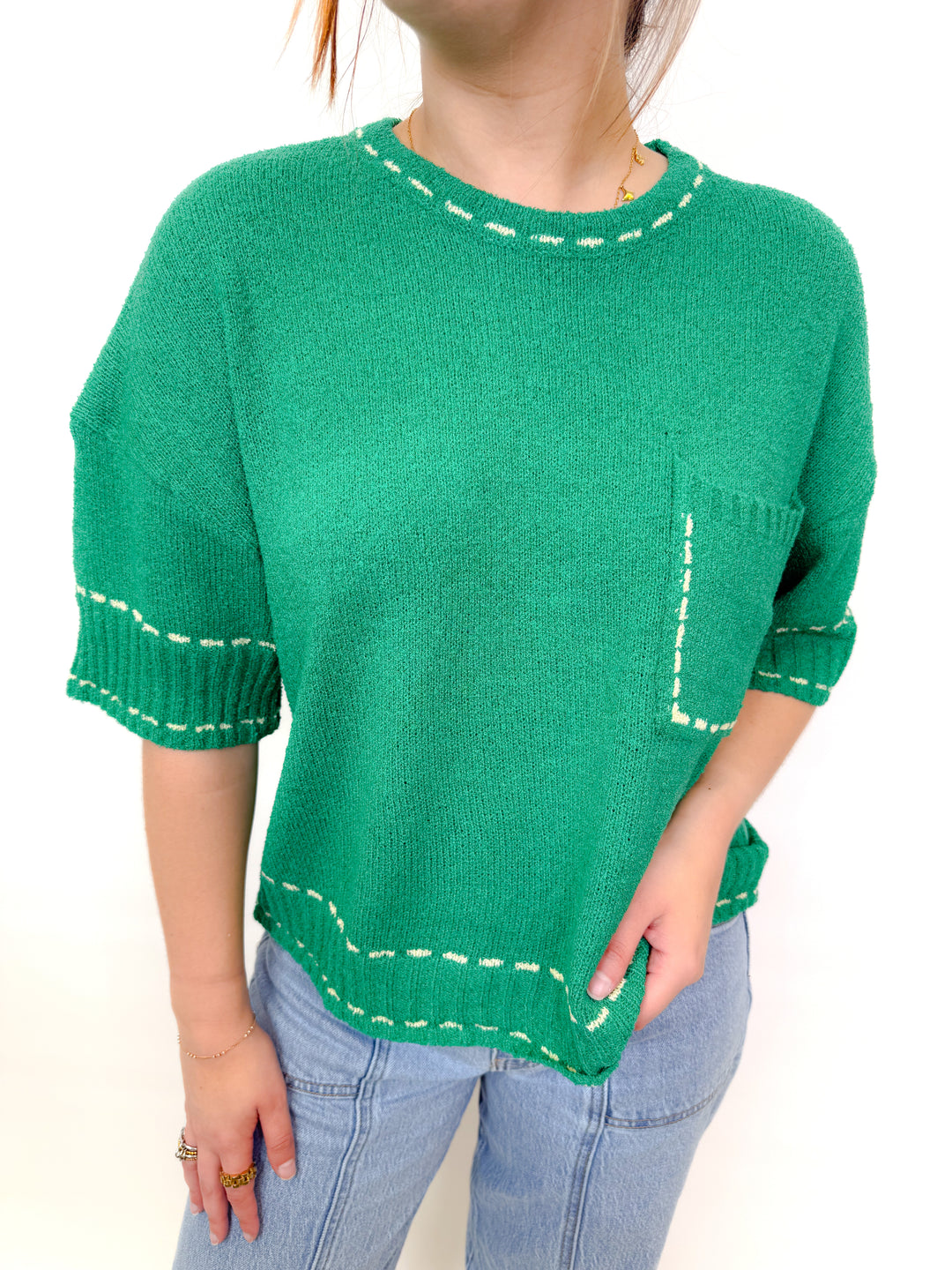 THE JUST RIGHT KNIT TOP