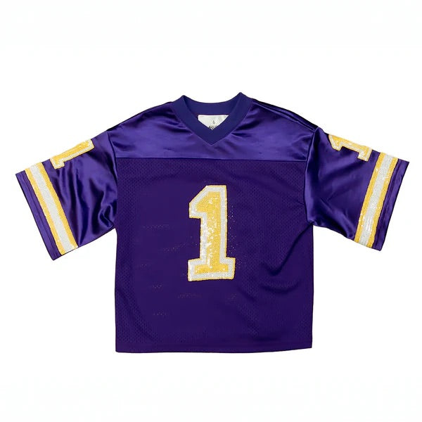 LSU SEQUIN JERSEY