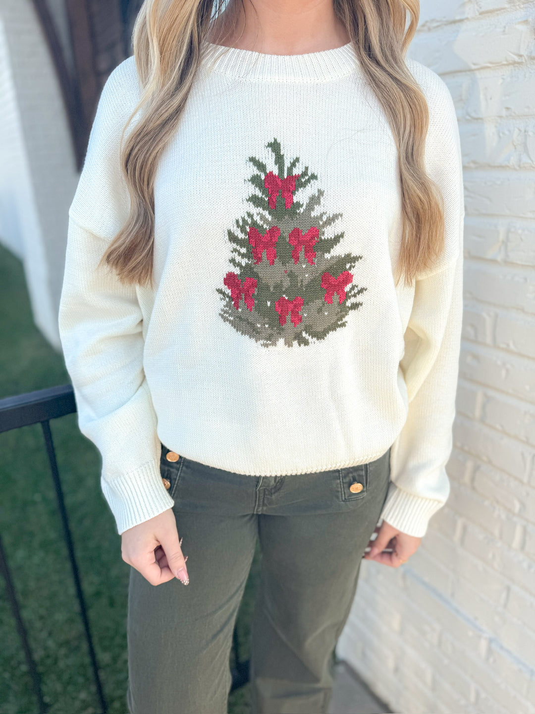 MERRY LITTLE TREE SWEATER