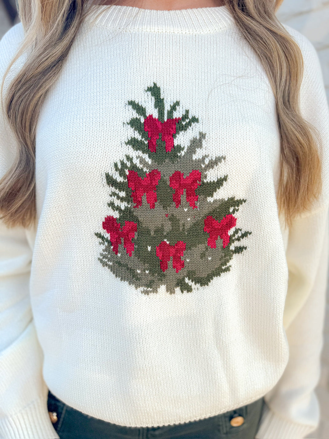 MERRY LITTLE TREE SWEATER