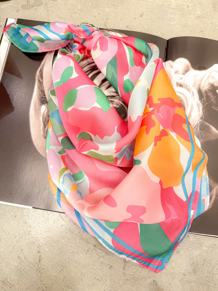 SUMMER FUN SCARF - PINK