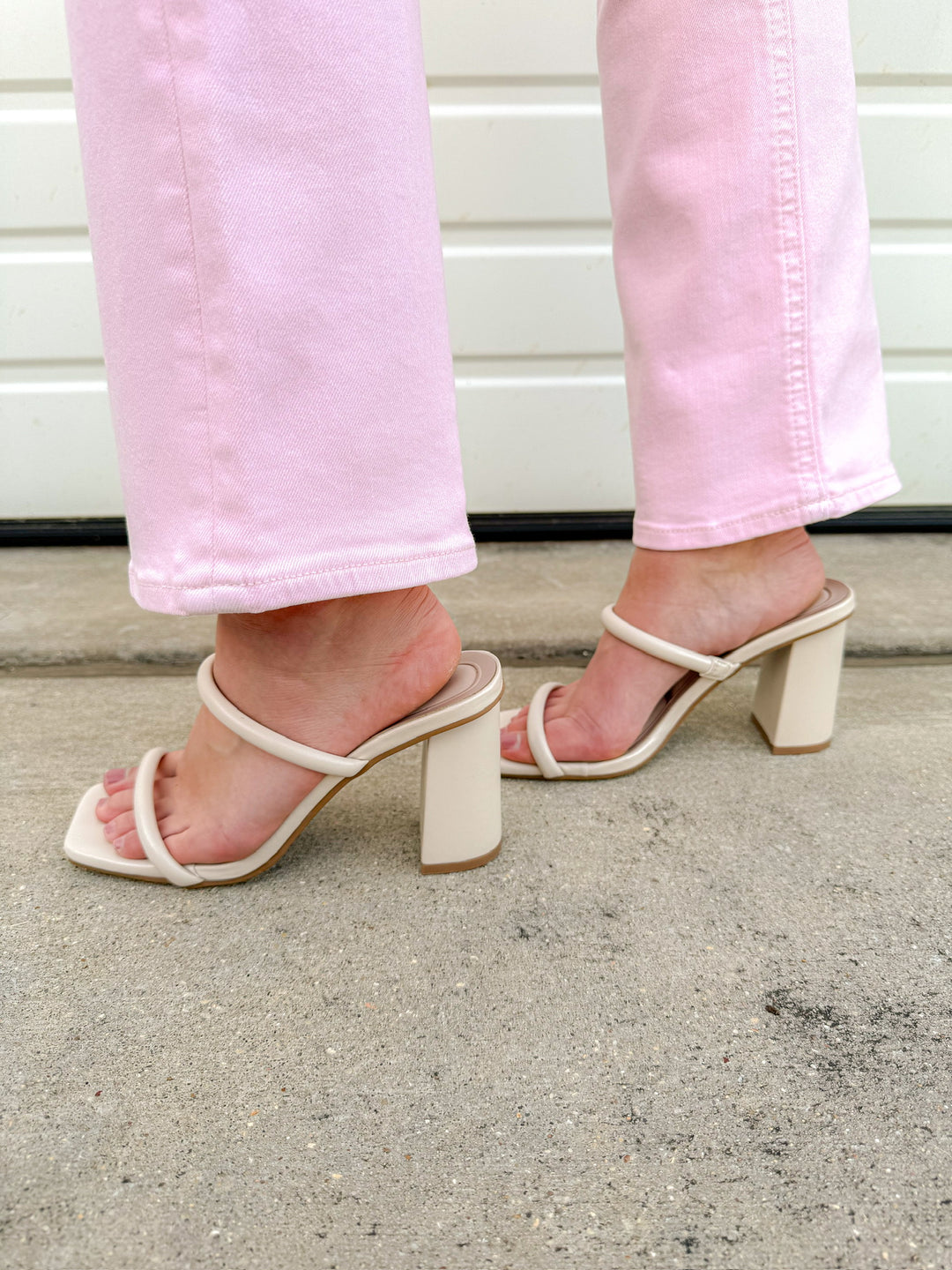 LENNON HIGH RISE CROP BOOT - BLUSH