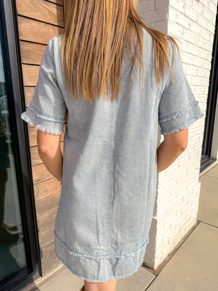 DAISY DENIM DRESS