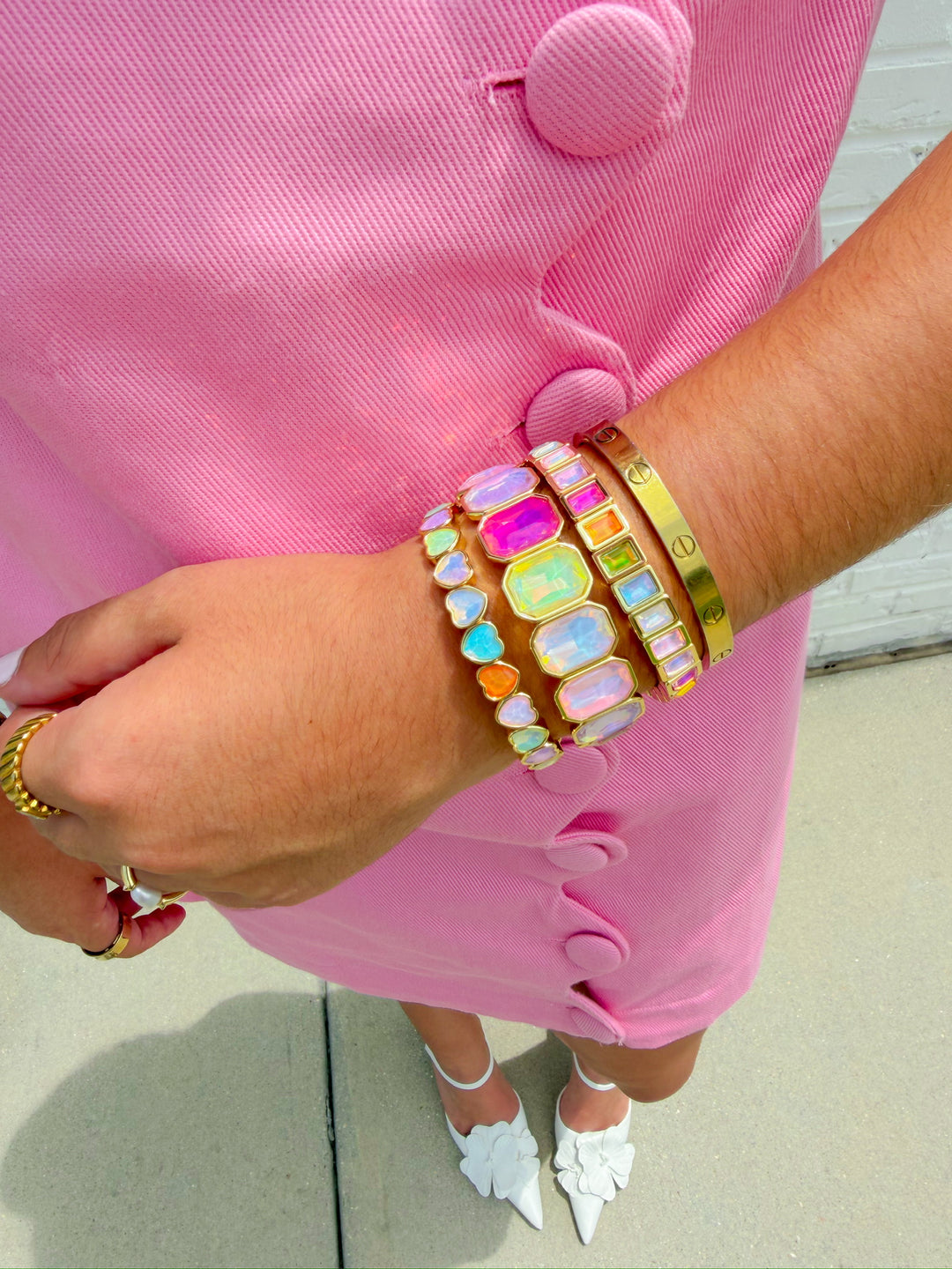 PASTEL STACK BRACELET