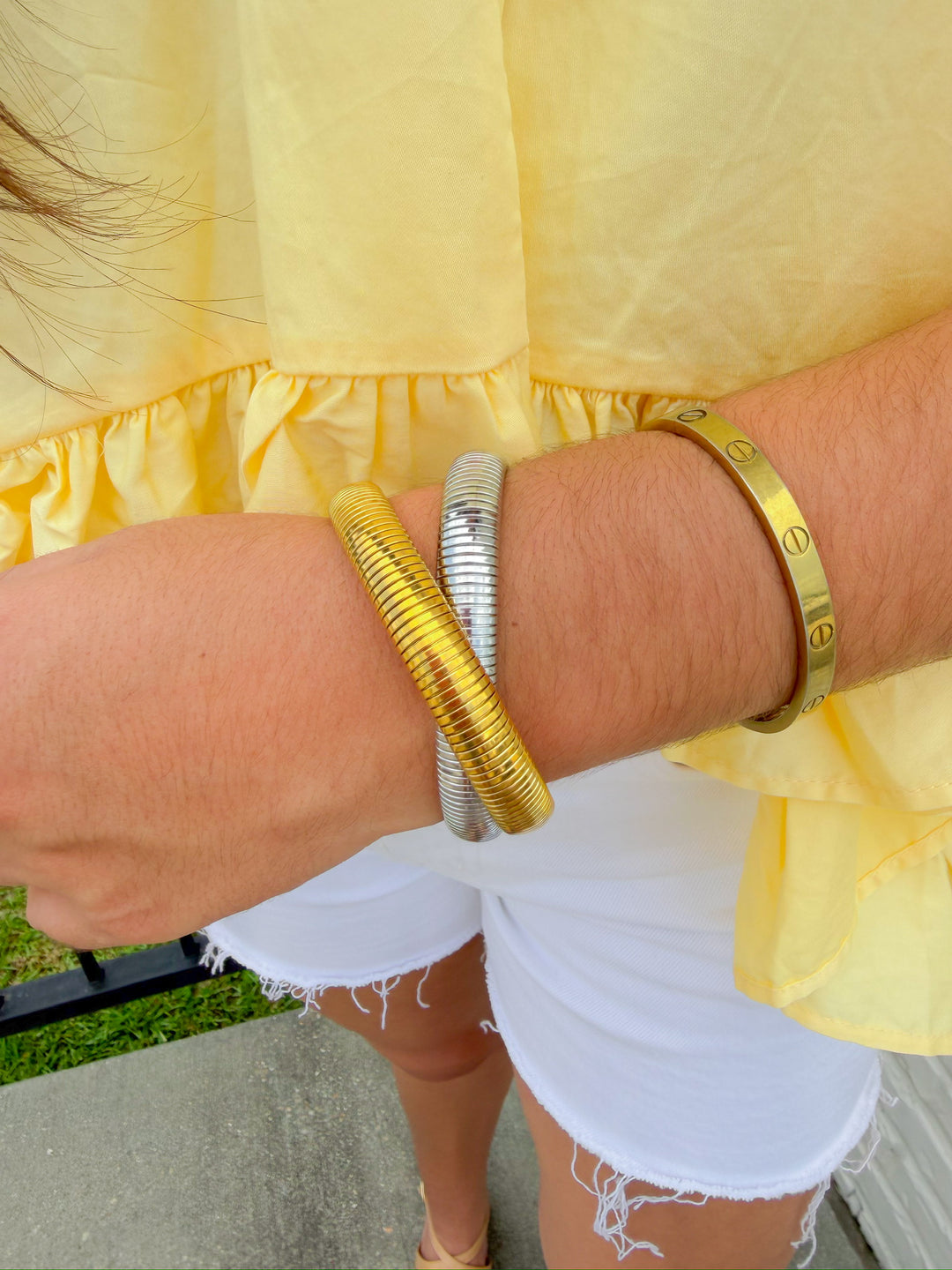 REEVE TWO TONE BRACELET