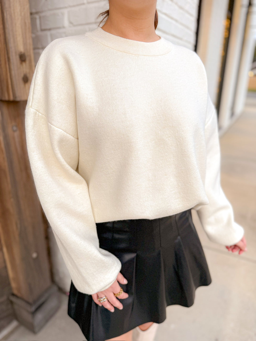 SOFT STATEMENT SWEATER