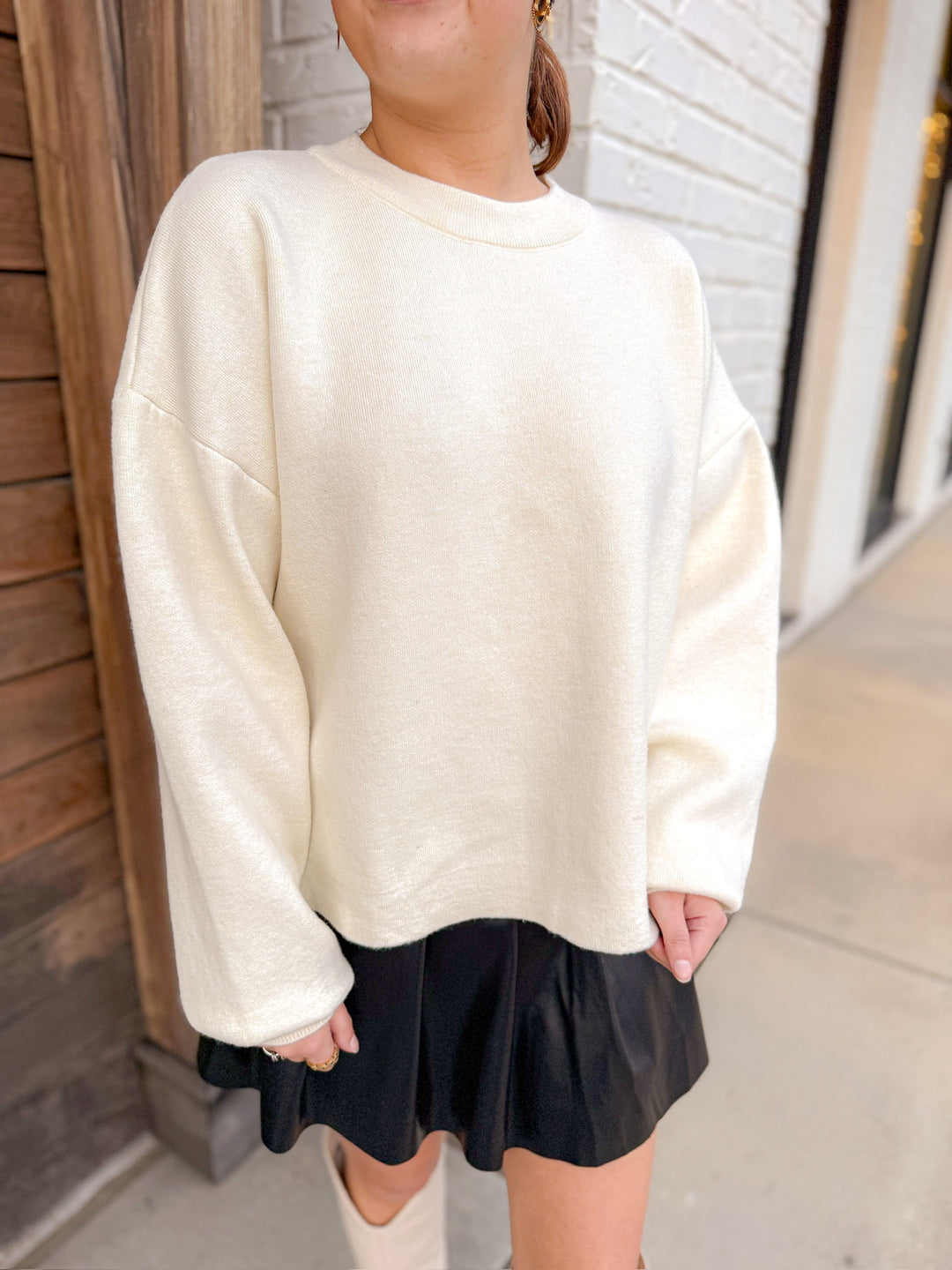 SOFT STATEMENT SWEATER