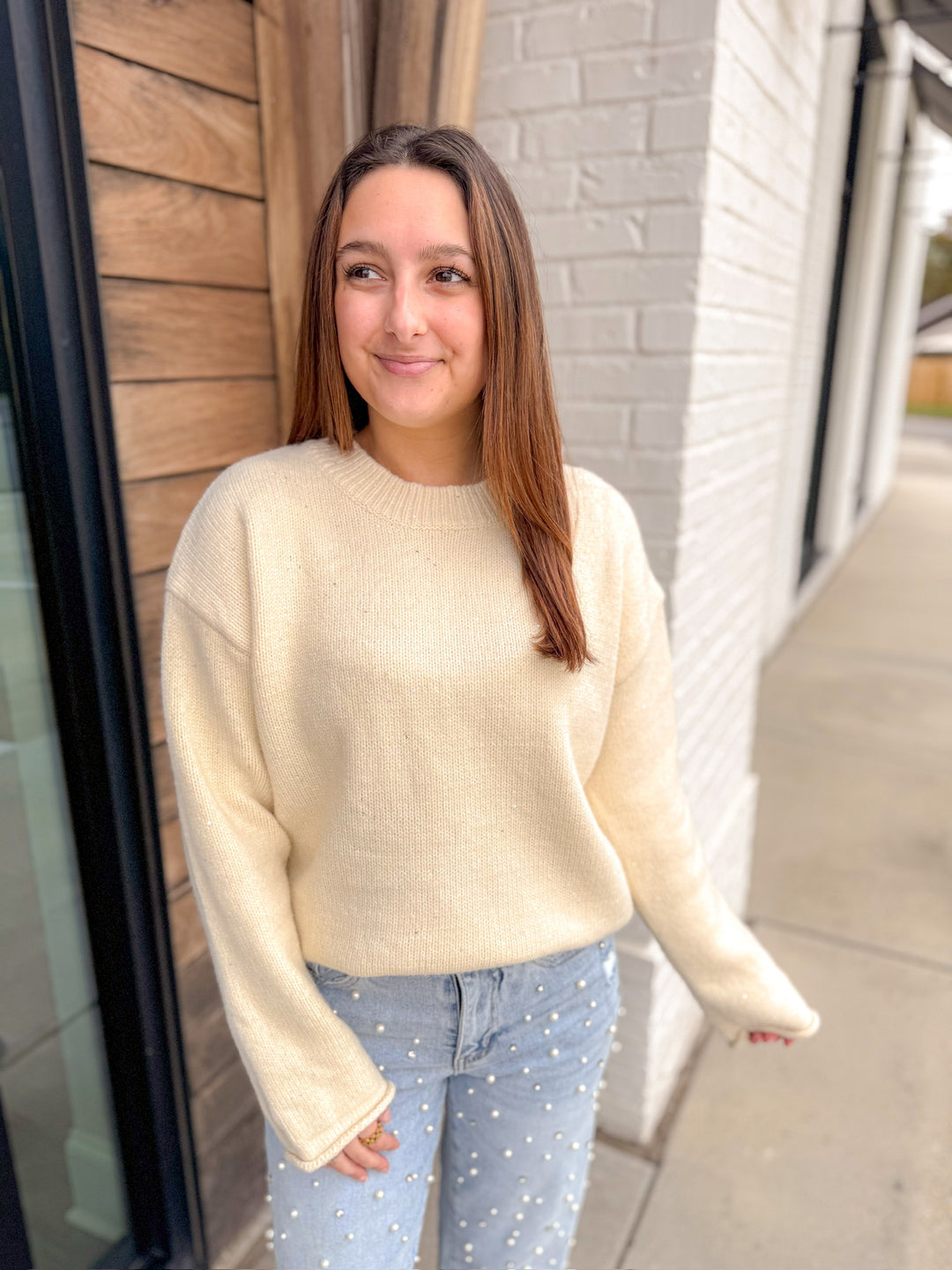 WINTER SHIMMER SWEATER