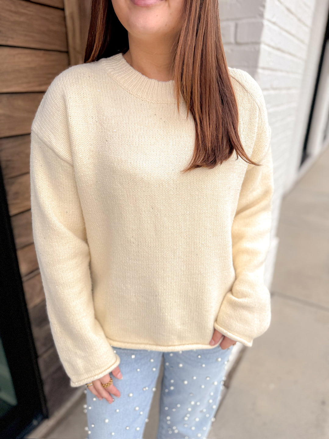 WINTER SHIMMER SWEATER