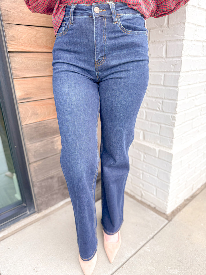 LEXINGTON HIGH RISE WIDE LEG JEAN