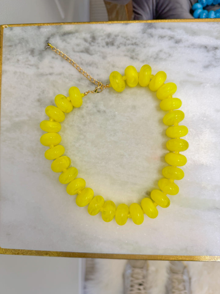 SIMONE OVERSIZED BEADED NECKLACE