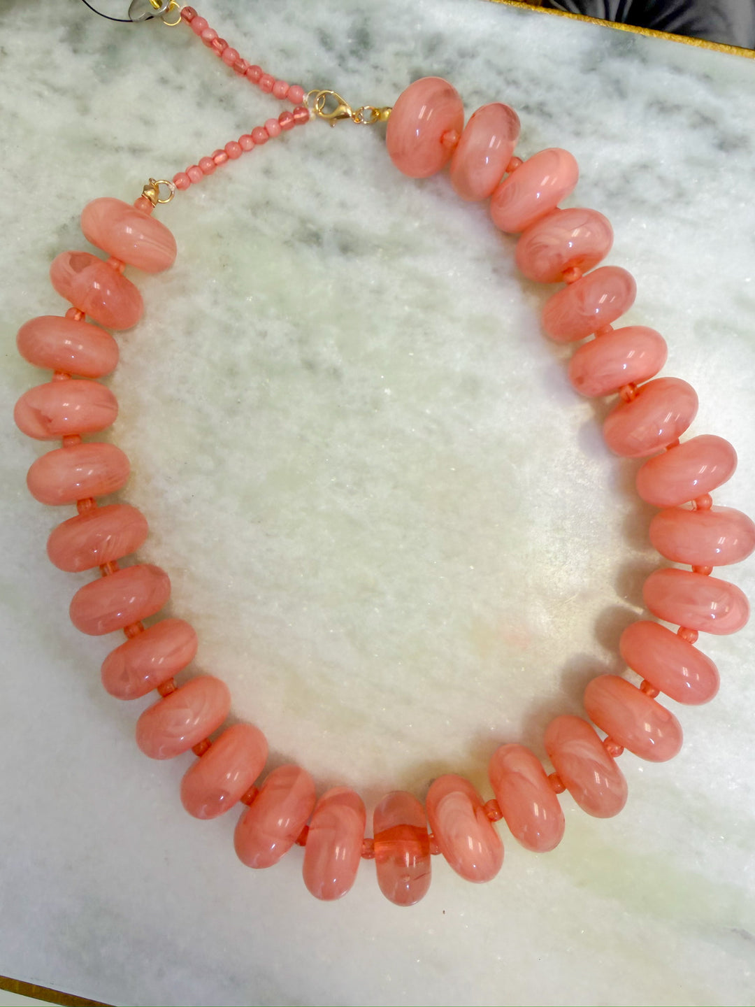 SIMONE OVERSIZED BEADED NECKLACE