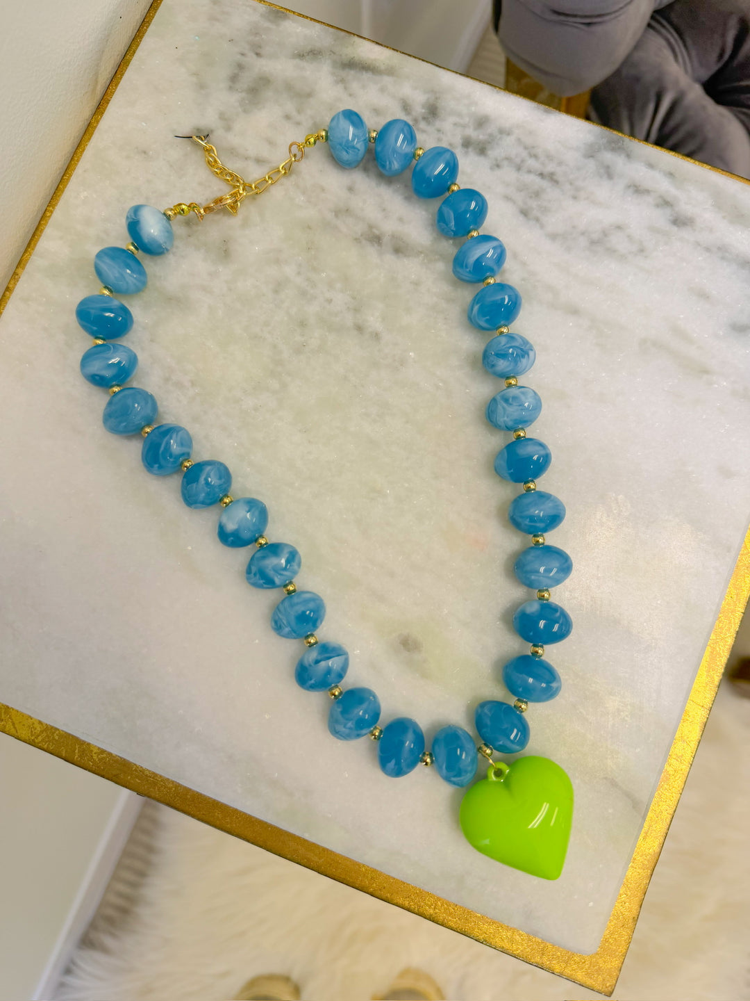 THE SWEETHEART BEADED NECKLACE