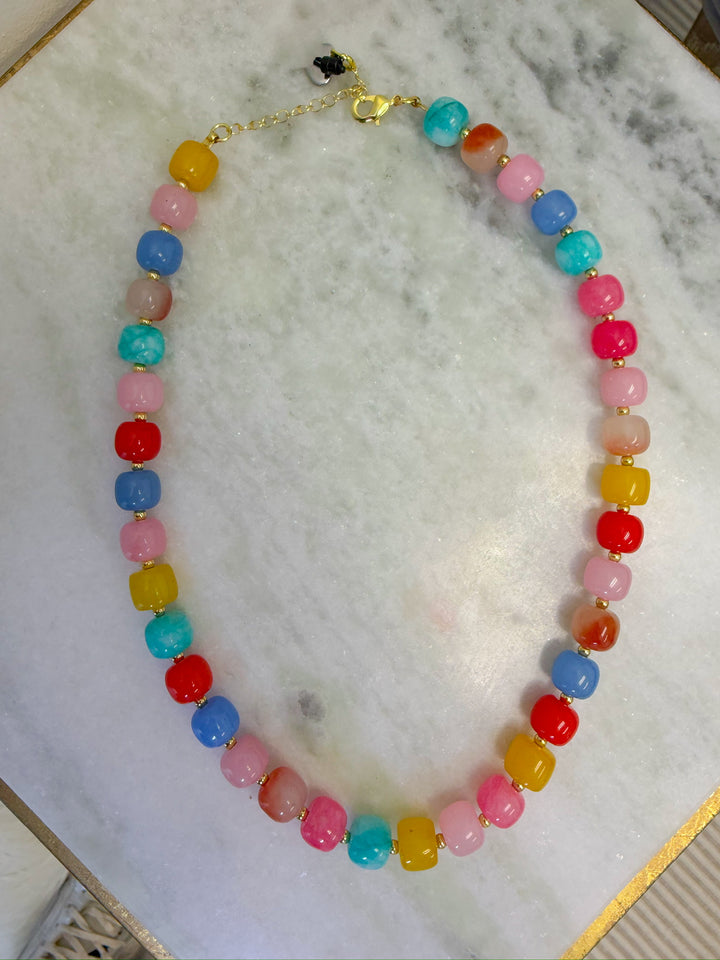 THE CONFETTI BEADED NECKLACE