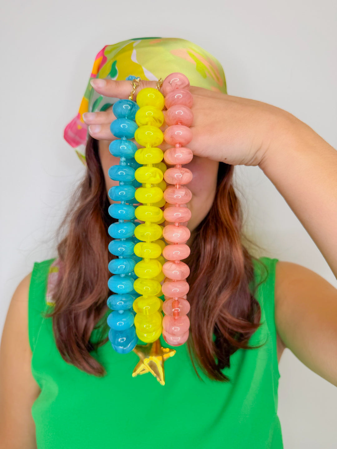 SIMONE OVERSIZED BEADED NECKLACE