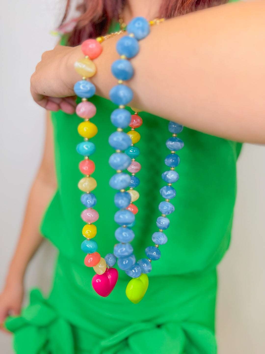 THE SWEETHEART BEADED NECKLACE