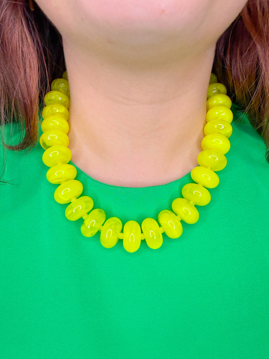 SIMONE OVERSIZED BEADED NECKLACE