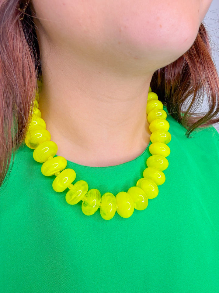 SIMONE OVERSIZED BEADED NECKLACE