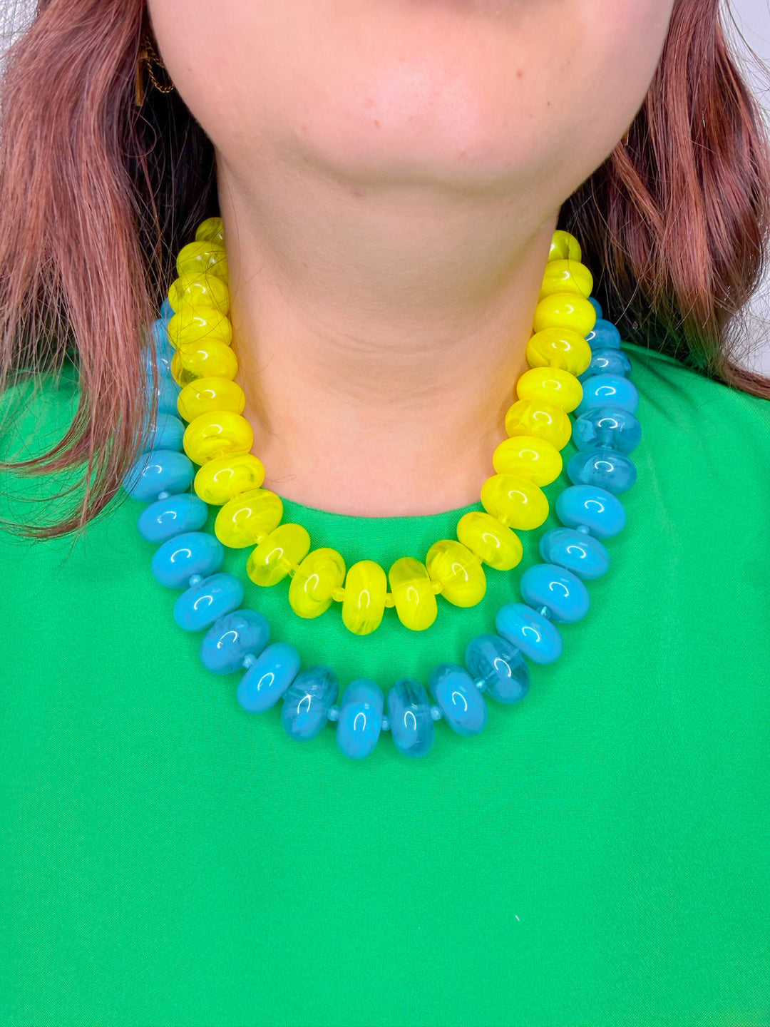 SIMONE OVERSIZED BEADED NECKLACE