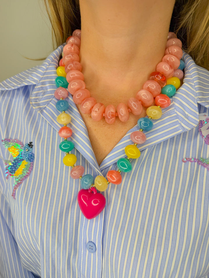 THE SWEETHEART BEADED NECKLACE