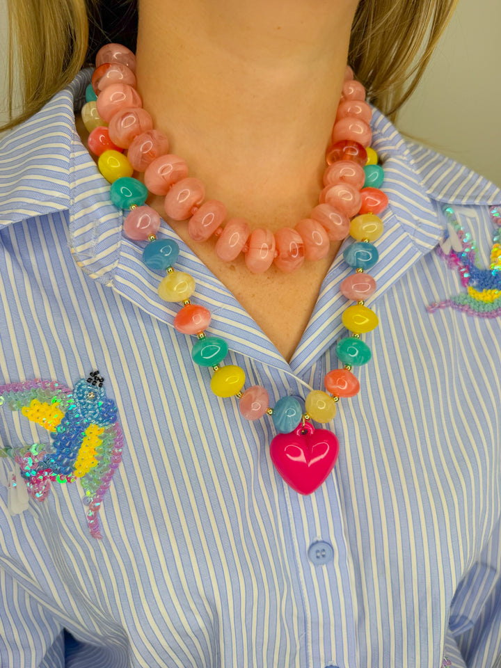 THE SWEETHEART BEADED NECKLACE