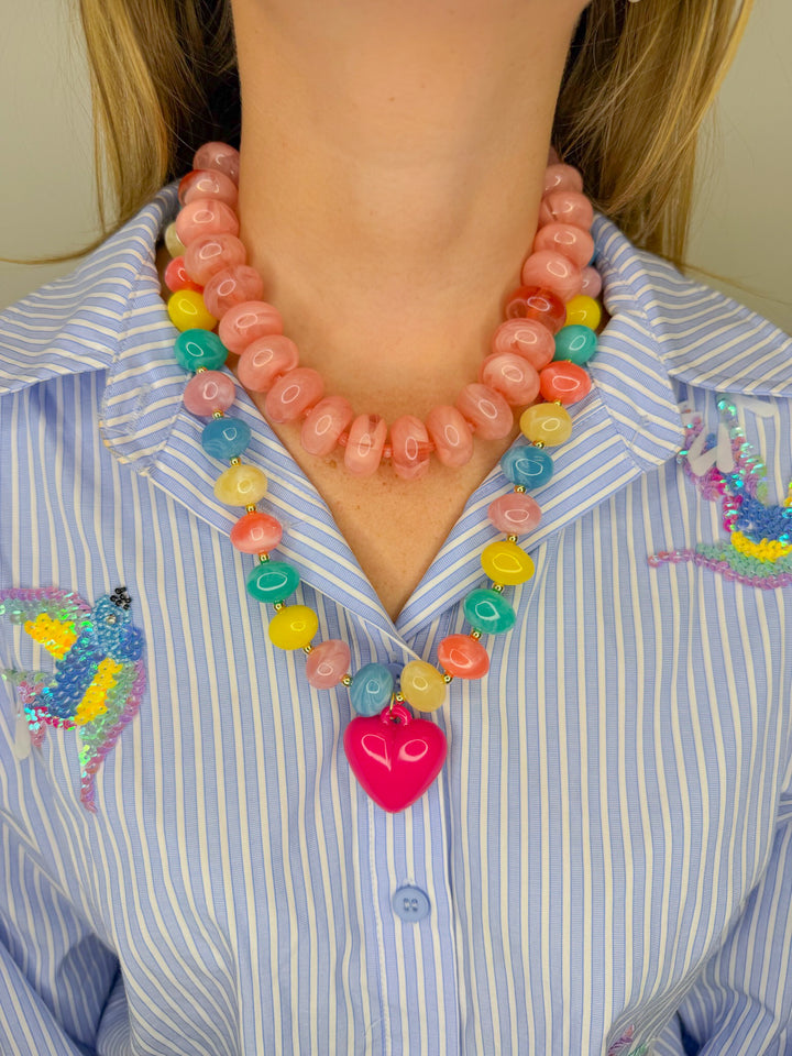 THE SWEETHEART BEADED NECKLACE