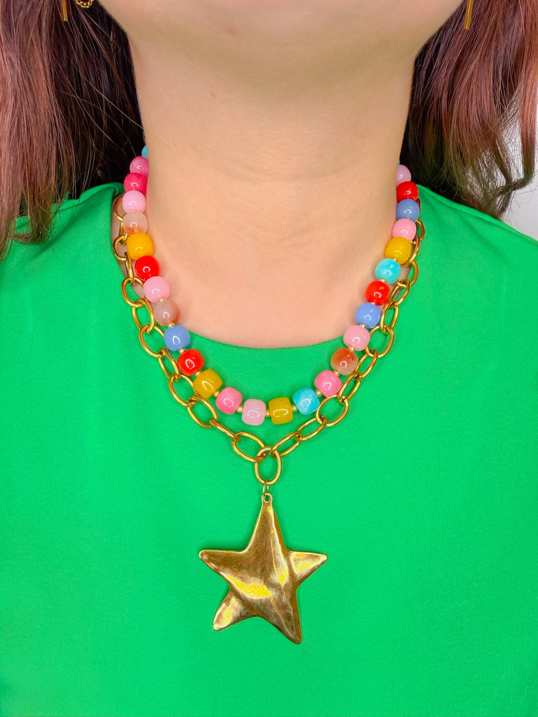 THE CONFETTI BEADED NECKLACE