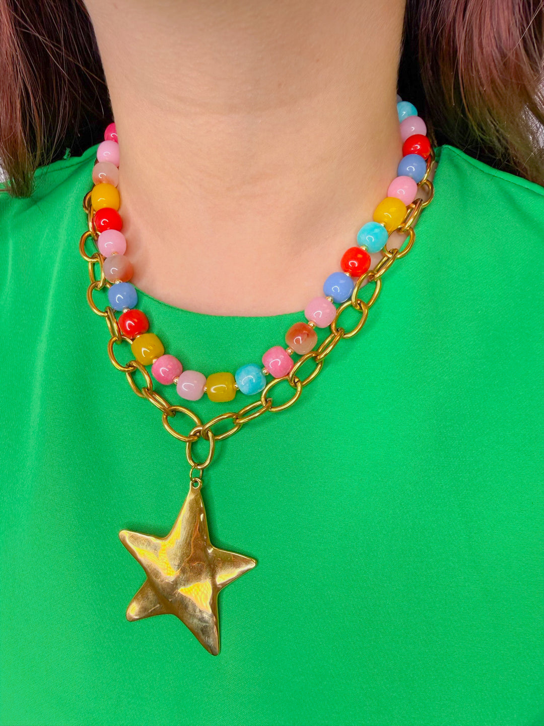 THE CONFETTI BEADED NECKLACE