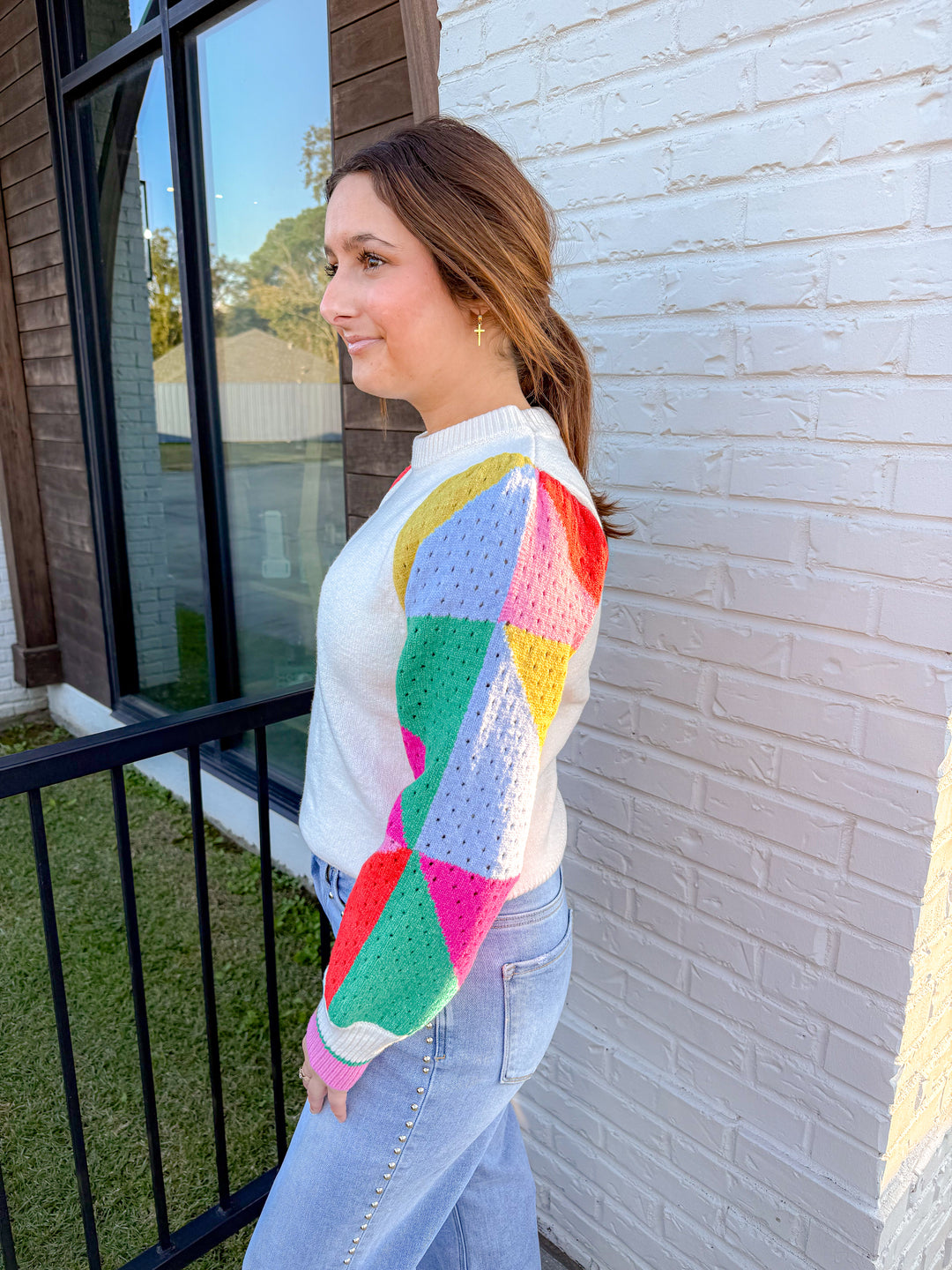 HAPPY HUES SWEATER