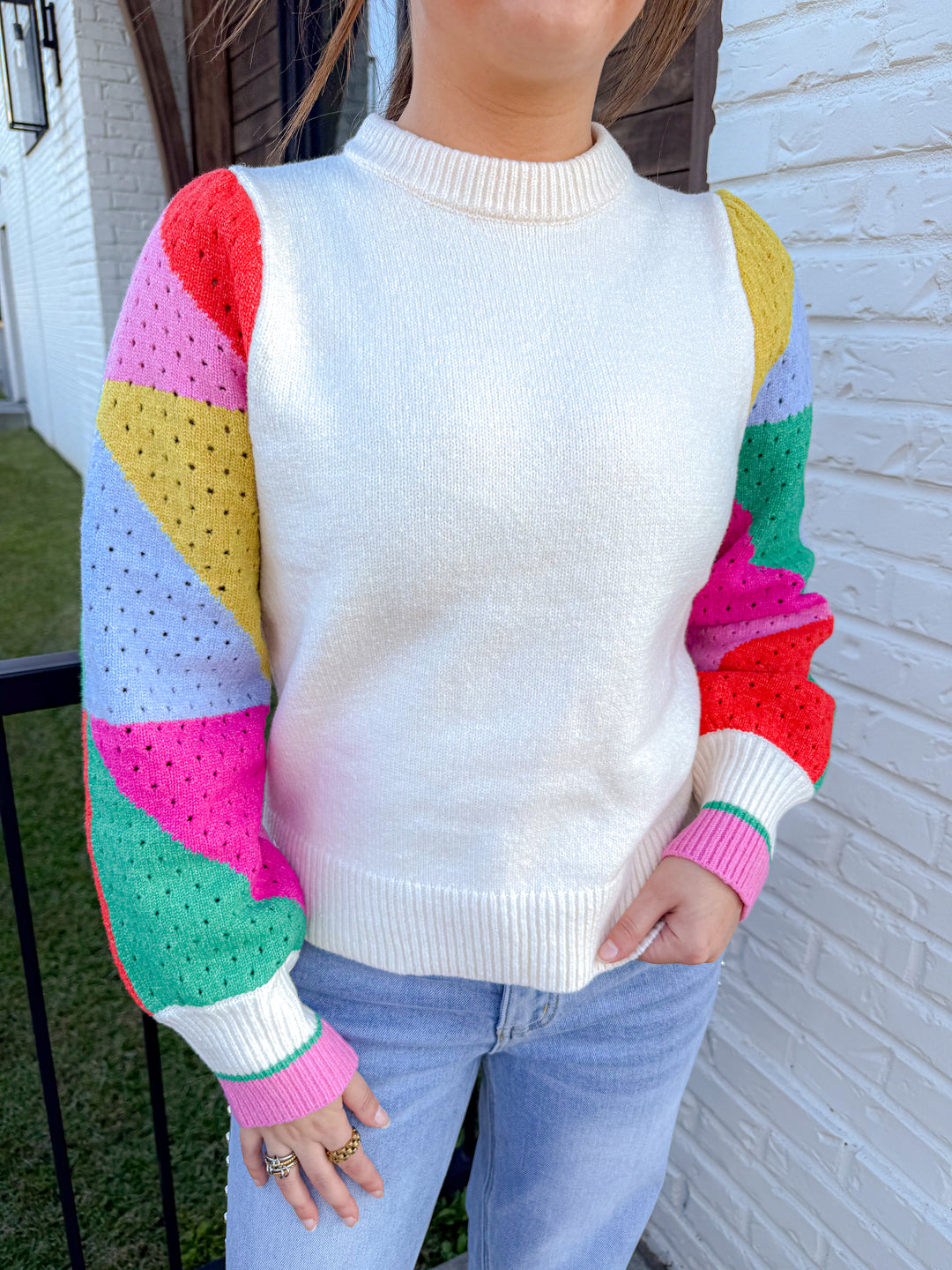 HAPPY HUES SWEATER