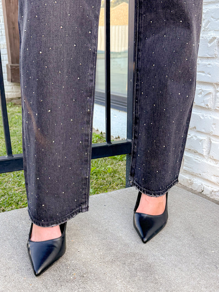 LEXI MID RISE JEAN - SILVER SCREEN