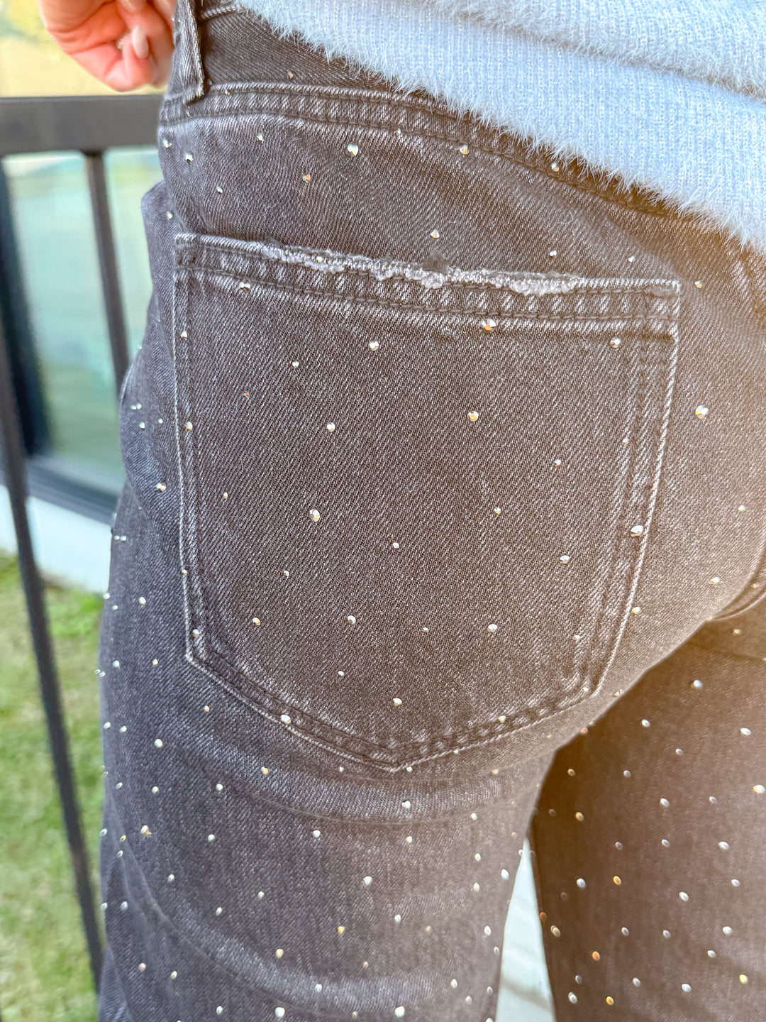 LEXI MID RISE JEAN - SILVER SCREEN