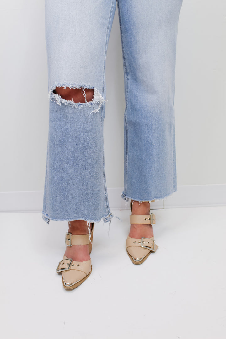 WALK THIS WAY WIDE LEG JEANS