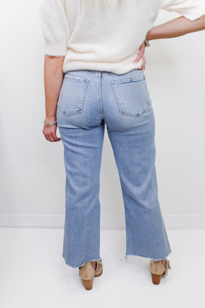 WALK THIS WAY WIDE LEG JEANS