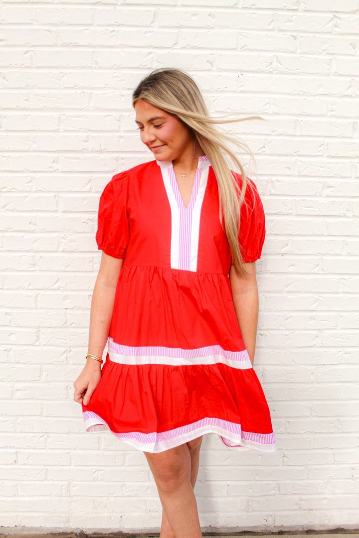 SWEET AS CAN BE BABYDOLL DRESS