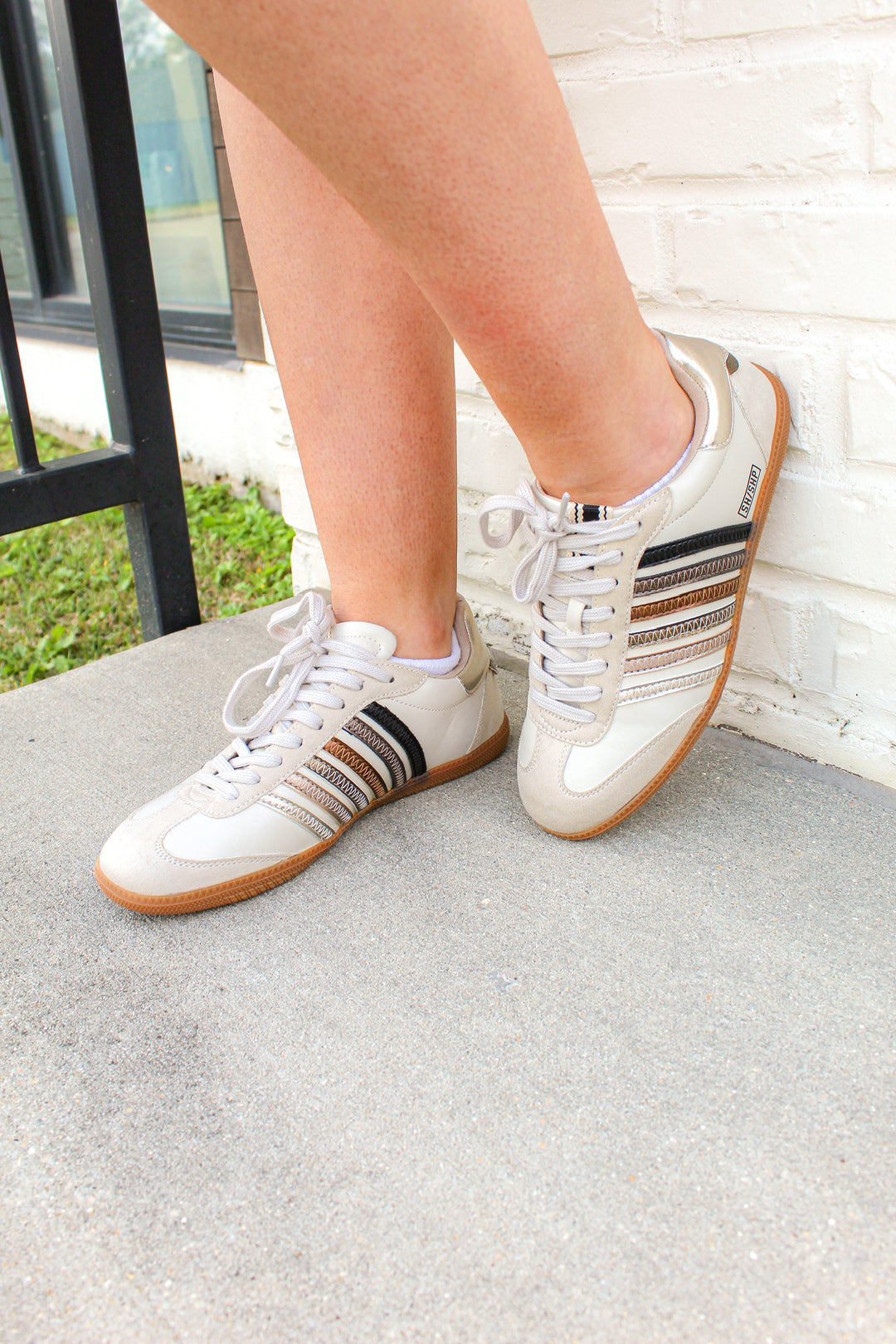 STEVIE SNEAKER - METALLIC