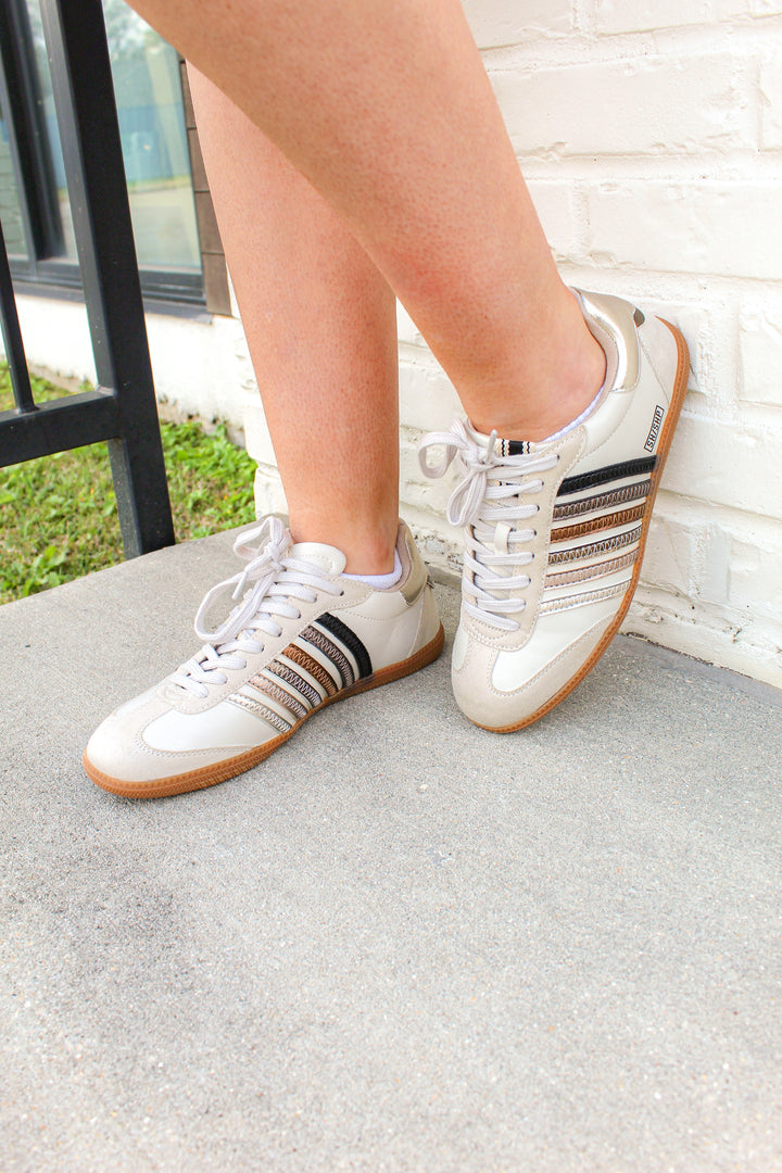 STEVIE SNEAKER - METALLIC