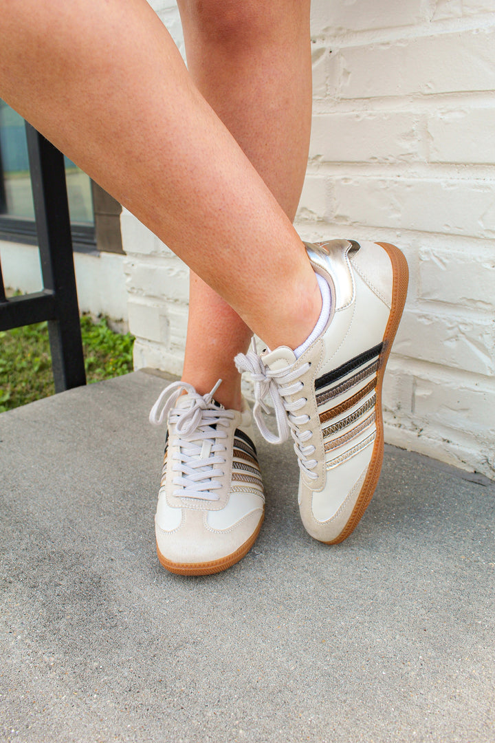 STEVIE SNEAKER - METALLIC