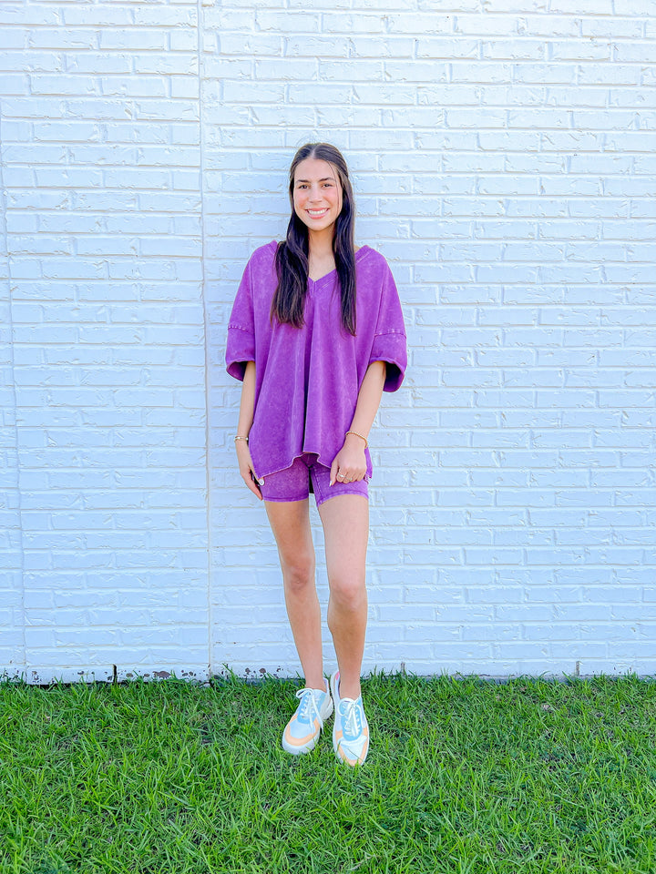 RIDE OR RELAX BIKER SET SHORTS