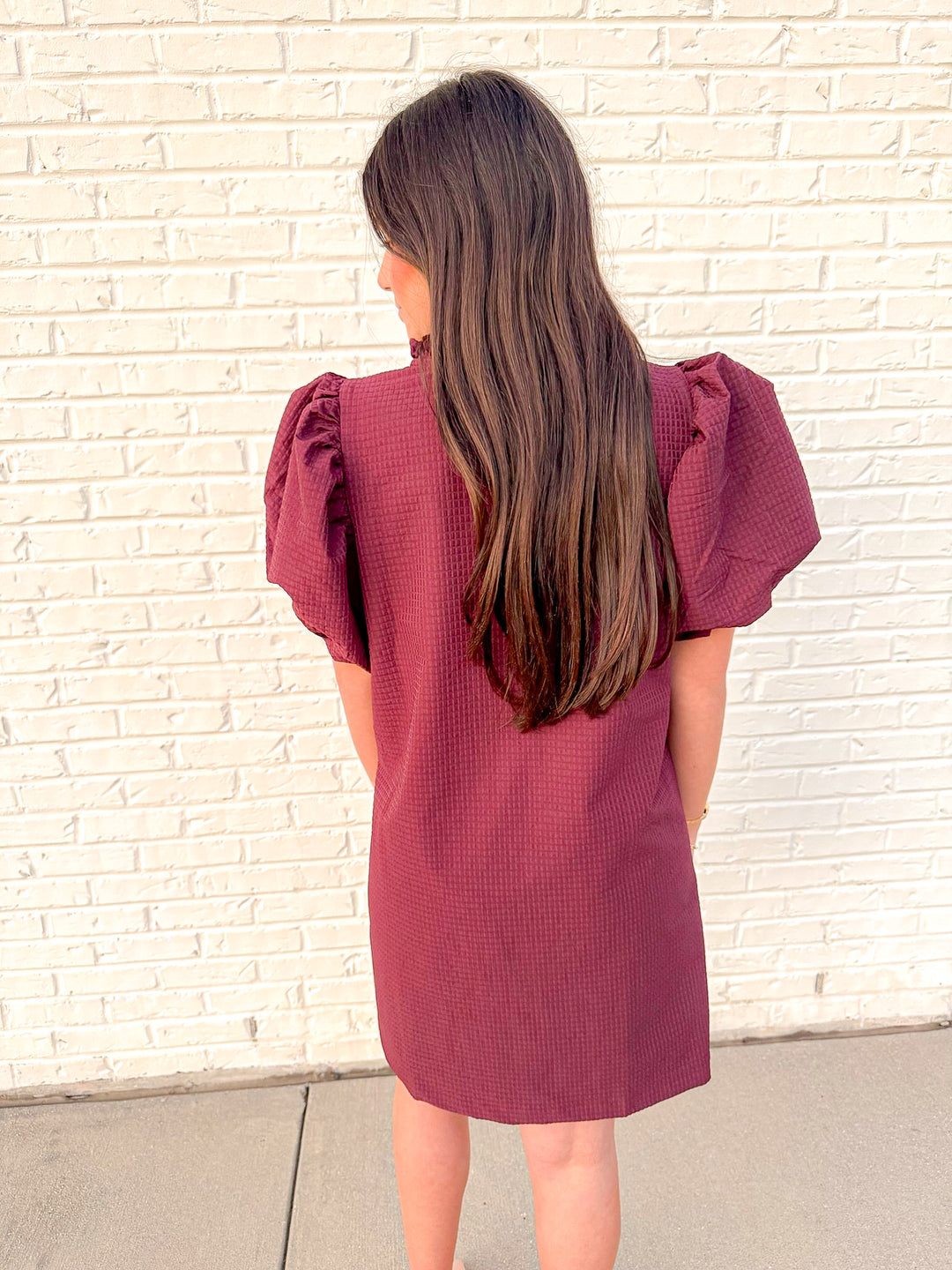 BERRY CHIC DRESS