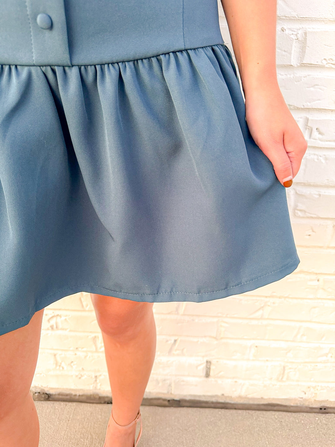 SERENE DROP WAIST DRESS